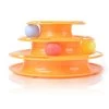 Funny Cat Pet Toy Cat Toys Intelligence Triple Play Disc Cat Toy Balls 233g Weigth