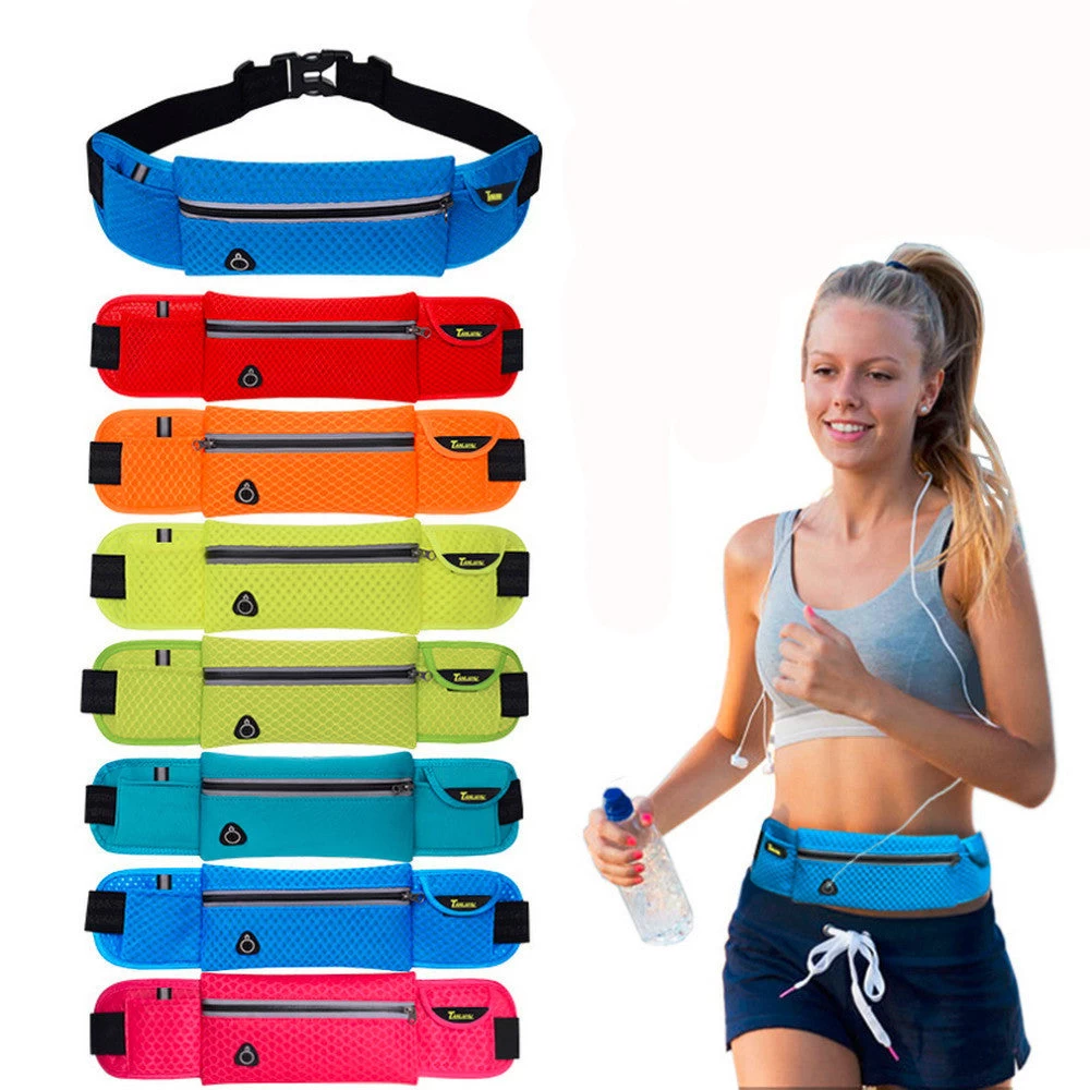 Anti-theft Slim Running Cell Phone Chest Waist Fanny Bag Sports Running Bag