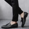 Men Oxford Shoes Breathable Action Leather Men's Flats Shoes Summer Spring Casual Shoes For Man