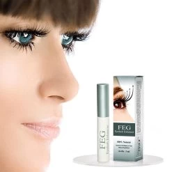 FEG Chinese Herbal Powerful Makeup Eyelash Growth Treatments Liquid Serum Enhancer Eye Lash Longer Thicker# M01542