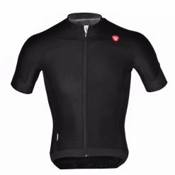 Santic Cycling Jersey Short Sleeve Jersey Black White Mens Bicycle Summer Breathable Dry Men's Cycling Sport Jersey Long MC02072