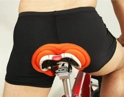 Unisex Black Bicycle Cycling Comfortable Underwear Sponge Gel 3D Padded Bike Short Pants Cycling Shorts Size S-XXXL