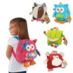 Baby Food Bag Storage Box Zoo Snack Bags Portable Plush Bag Children Packing Food Picnic Bags YYT010-YYT014