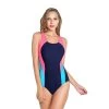 Professional Sports Swimwear Women One Piece Racerback Swimsuit Monokini High Quality Brand Slim Bathing Suit WS463