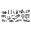 Miniature 3D Metal Model Puzzle Building Kits Laser Cutting Solid Jigsaw Scale Model Ship Fighter Aircraft Car Tank Helicopter