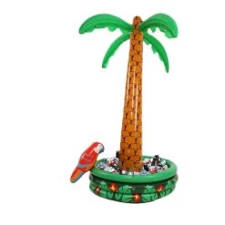 Inflatable Coconut Palm Tree Drinks Cooler Ice Bucket Summer Beach Decorations Swimming Pool Party Favors 1.8 M Hawaii Series