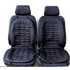 Winter Warmer Car Heated Seat Cushion Cover Heat Heating- 2 Pieces Conjoined