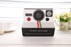 Vintage Camera Polaroid Photo Album 5/6 Inch DIY Scrapbook Album Paste Album Gallery