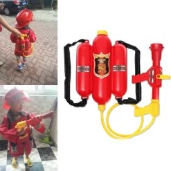 Child Fire Backpack Nozzle Water Gun Toy Air Pressure Water Gun Summer Beach Ing