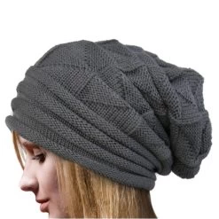 Fashion Bonnet Women Winter Hat Female Winter Beanie Crochet Hat Knit Warm Women Caps