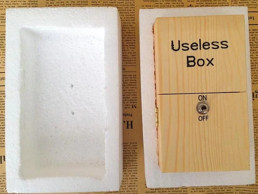 Useless Box Gags & Practical Jokes Funny Toys Leave Me Alone Box Ultimate Machine - Image 2