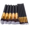 10Pcs Pro Makeup Blush Eyeshadow Blending Set Concealer Cosmetic Make Up Brushes Tool Eyeliner Lip Brushes