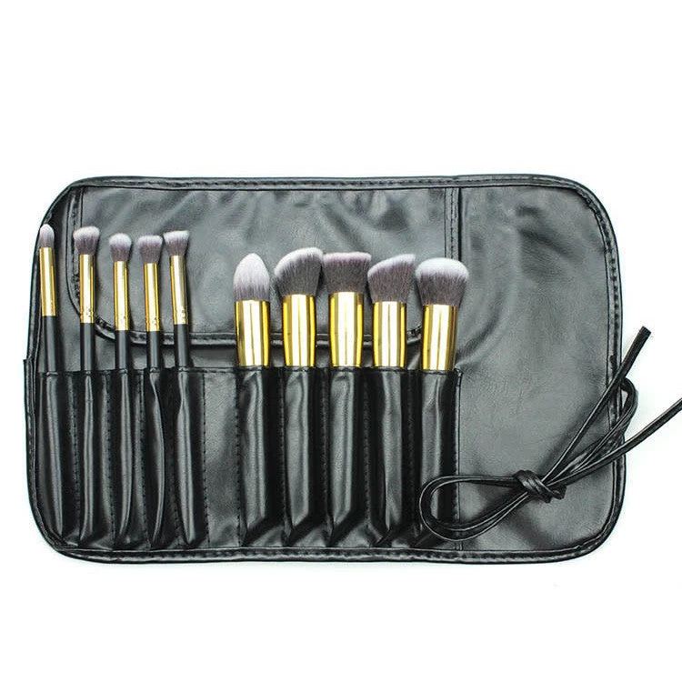 10Pcs Pro Makeup Blush Eyeshadow Blending Set Concealer Cosmetic Make Up Brushes Tool Eyeliner Lip Brushes - Image 3