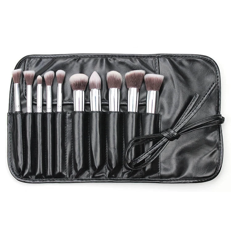 10Pcs Pro Makeup Blush Eyeshadow Blending Set Concealer Cosmetic Make Up Brushes Tool Eyeliner Lip Brushes - Image 7