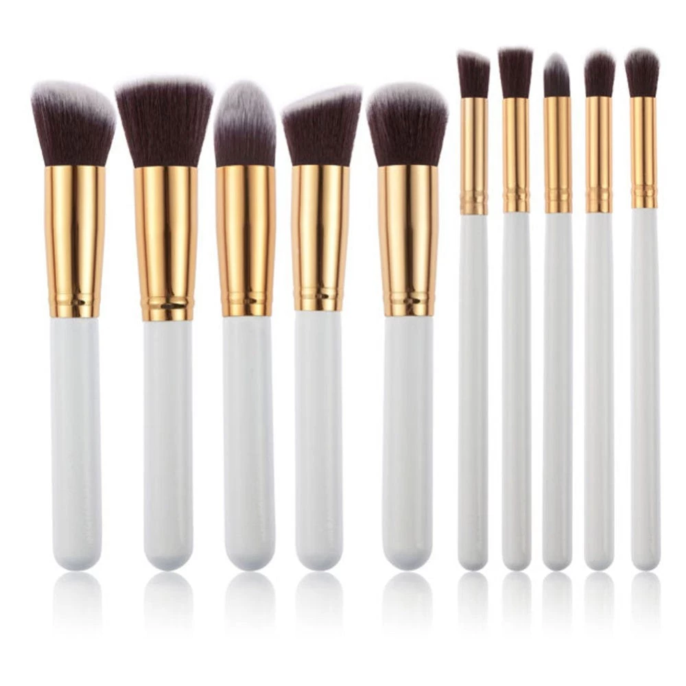 10Pcs Pro Makeup Blush Eyeshadow Blending Set Concealer Cosmetic Make Up Brushes Tool Eyeliner Lip Brushes - Image 6