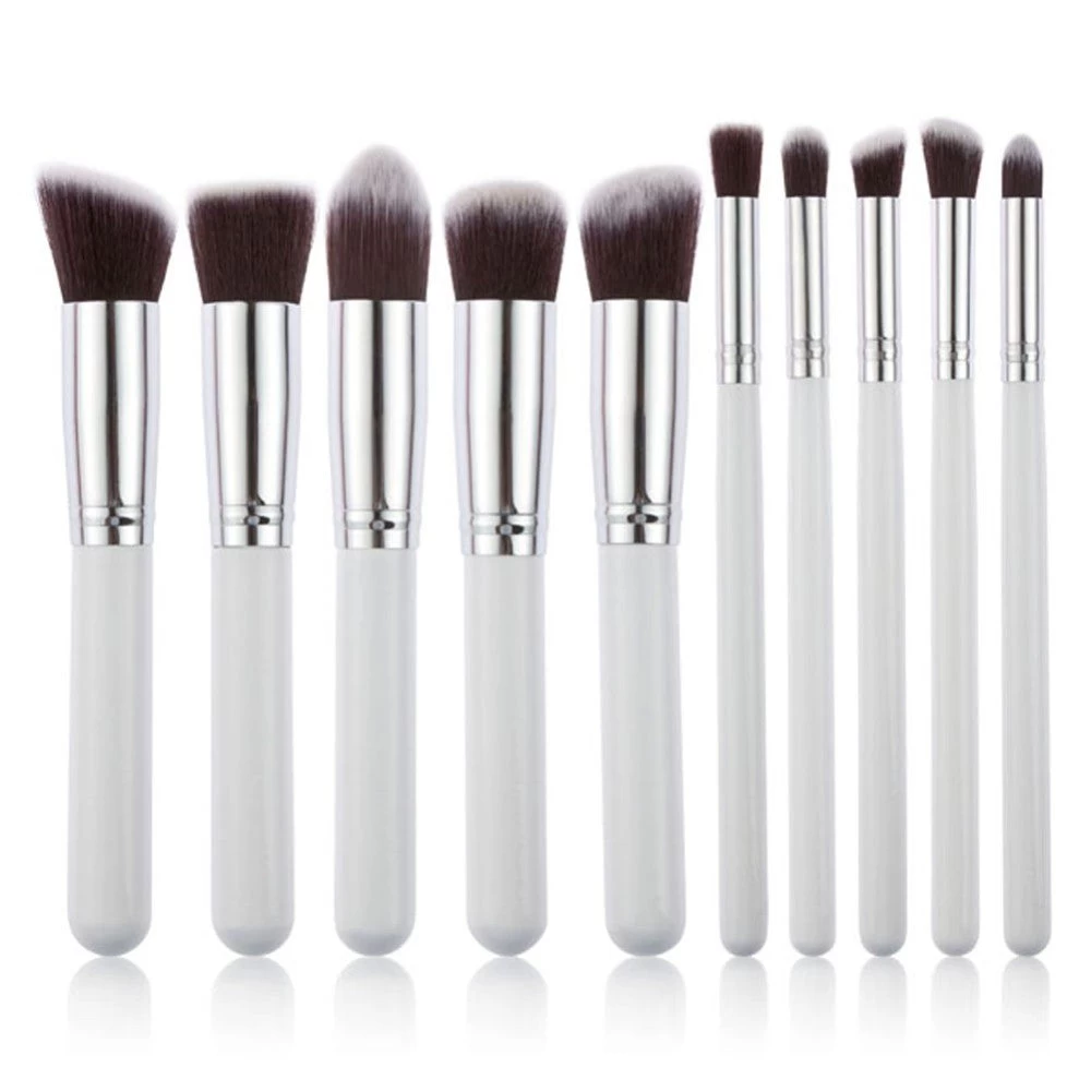 10Pcs Pro Makeup Blush Eyeshadow Blending Set Concealer Cosmetic Make Up Brushes Tool Eyeliner Lip Brushes - Image 8