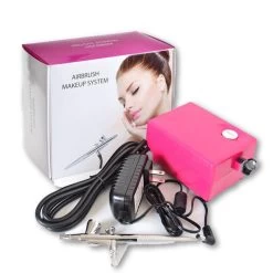 High Airbrush Compressor Kit Portable Airbrush Spray Make Up 4 Color Airbrush Cake Decorating Airbrush For Nail Tattoos