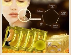 High Gold Crystal Collagen Eye Mask Eye Patches 20pcs=10packs