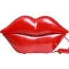 Analog Telephone Red Lips Telephone Novelty Lips Kiss Telephone