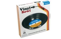 12Piece Spinning Hat Stylish Retro Vinyl Bowl Novelty Bowl Disco