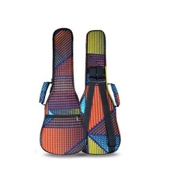Thicker Protable 23"24"inches Concert Ukulele Case Girl Boy Kid Gift Small Bass Guitar Bag Hawai Soft Gig Cover Backpack Lanikai