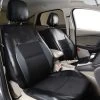 Arrival PU Leather 2 Front Seat Cover Car Seat Protector Automobile Seat Covers Backseat Universal Fit Like Opel Toyota Ford