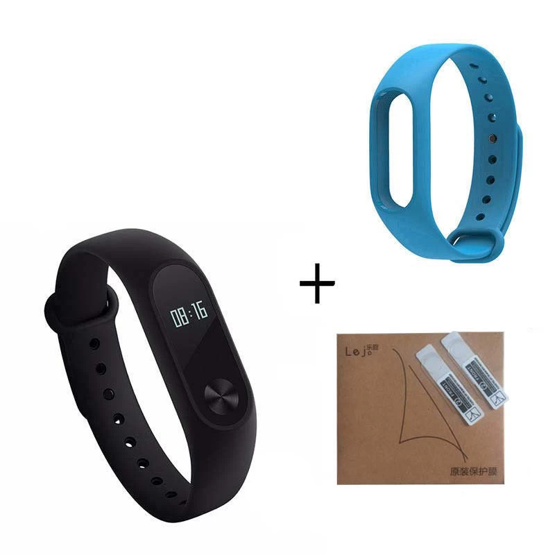 Original Xiaomi Mi Band 2 Miband Band2 Wristband Bracelet With Smart Heart Rate Fitness Touchpad OLED - Image 2