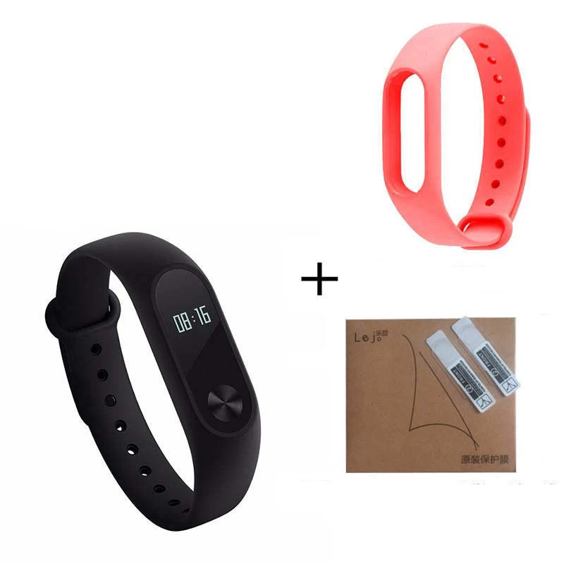 Original Xiaomi Mi Band 2 Miband Band2 Wristband Bracelet With Smart Heart Rate Fitness Touchpad OLED - Image 3