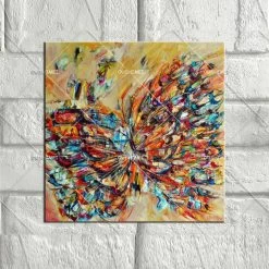 Butterfly Canvas Oil Paintings Vintage Home Decor Wall Decor Abstract Oil Painting Or Wall Stickers Home Decor Party Decoration Unframed