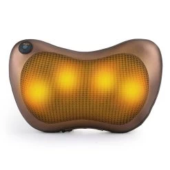 Rose Massage Device Neck Relaxation Pillow Electric Shoulder Back Massager Car Shiatsu Massage Pillows With Heating